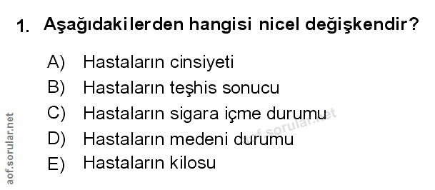 Soru 1