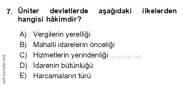 Soru 7