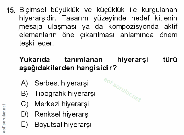Soru 15