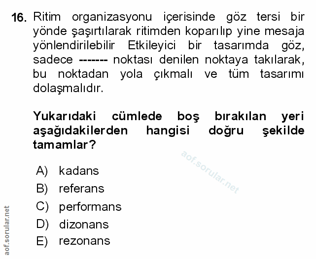 Soru 16