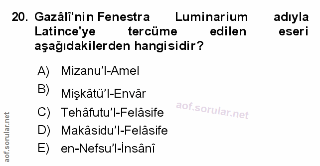 Soru 20