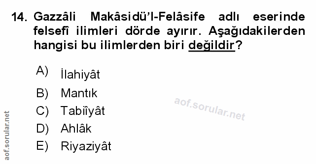 Soru 14