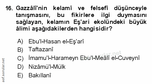 Soru 16