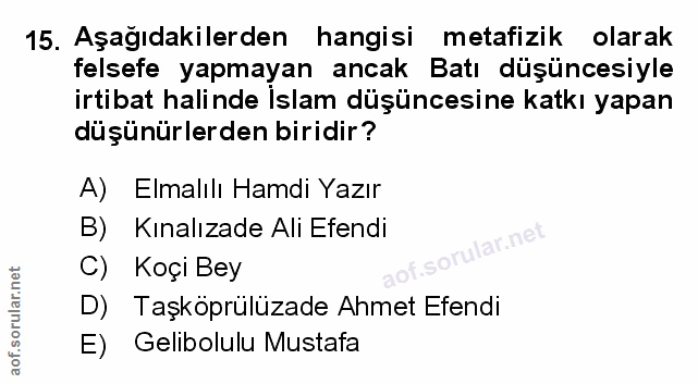Soru 15