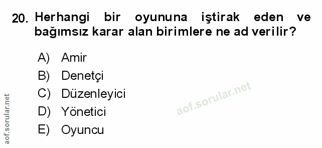 Soru 20