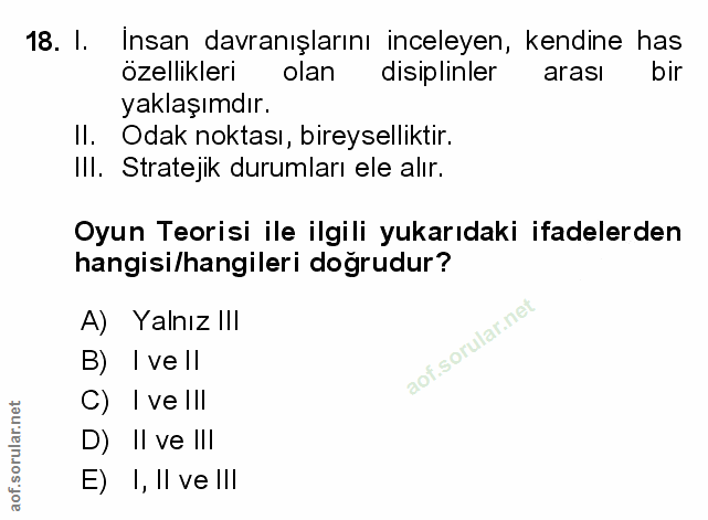 Soru 18