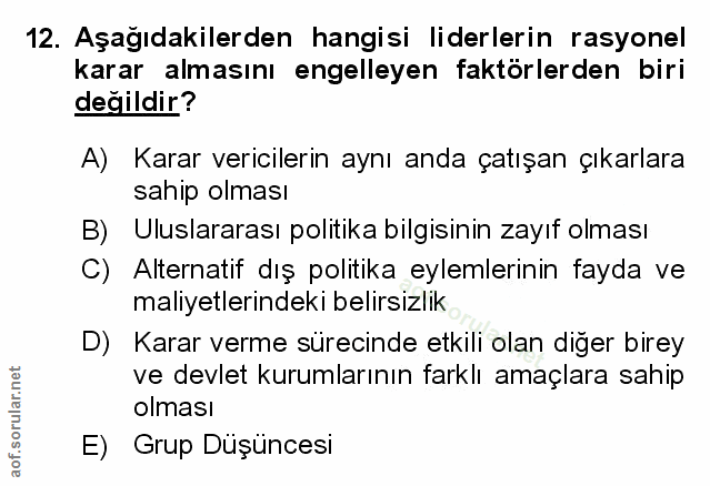 Soru 12
