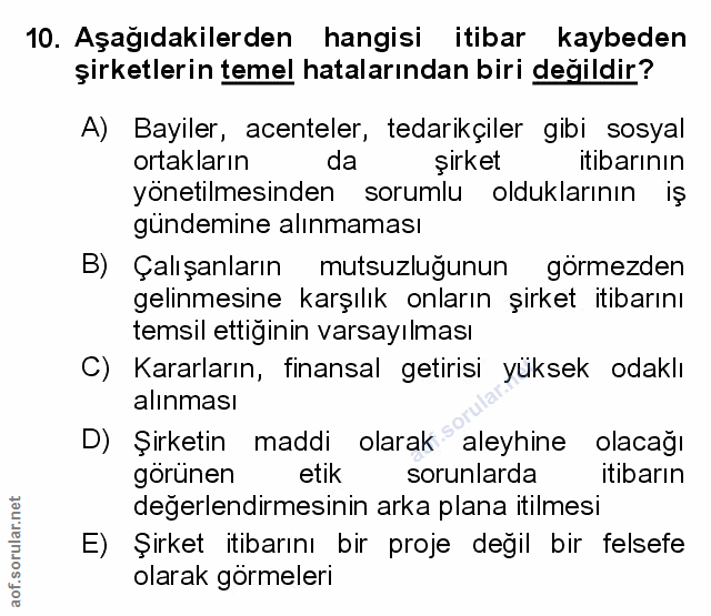 Soru 10