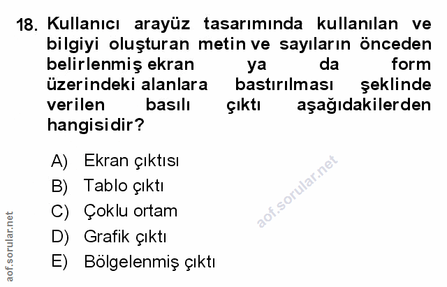 Soru 18