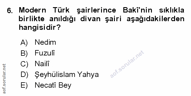 Soru 6