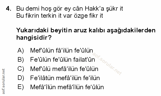 Soru 4