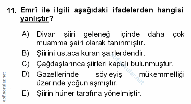 Soru 11