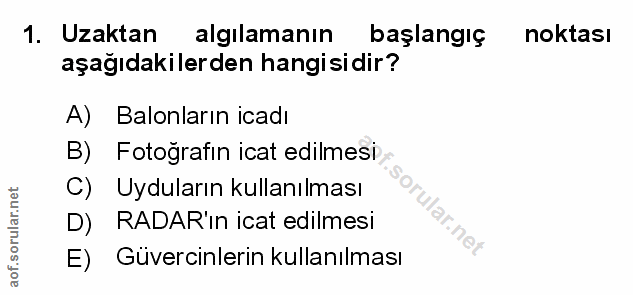 Soru 1