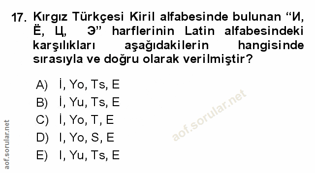 Soru 17