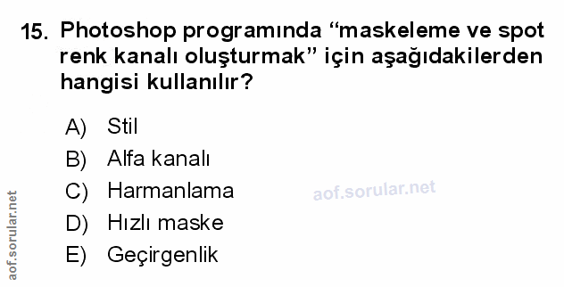 Soru 15