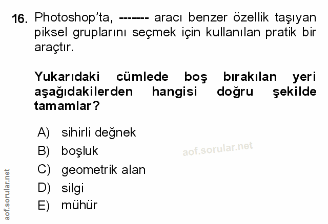 Soru 16