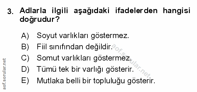 Soru 3