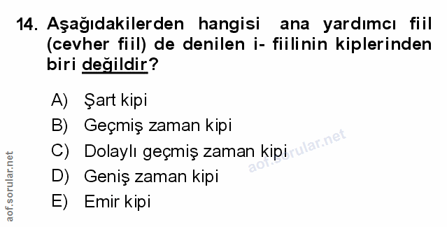 Soru 14