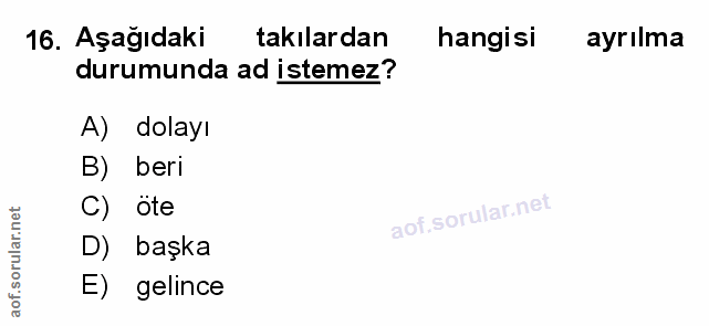 Soru 16