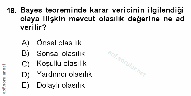 Soru 18