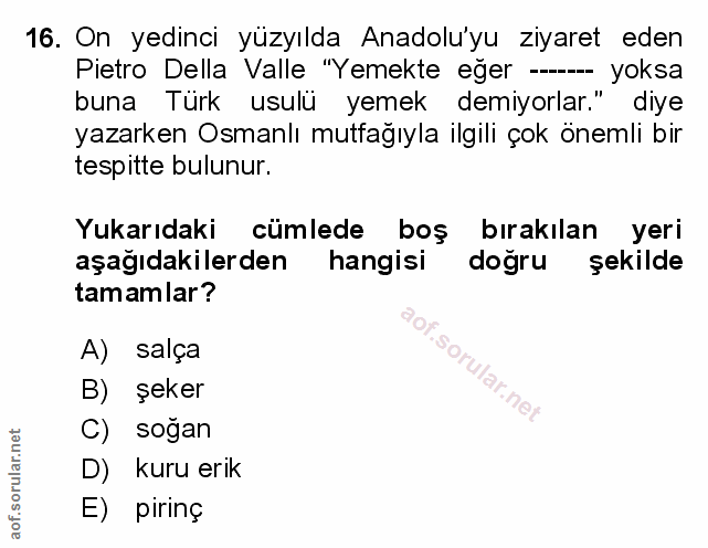 Soru 16