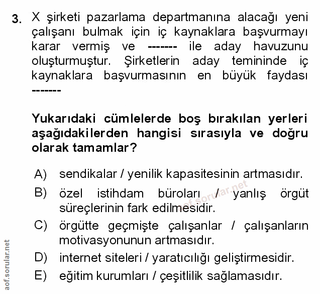 Soru 3