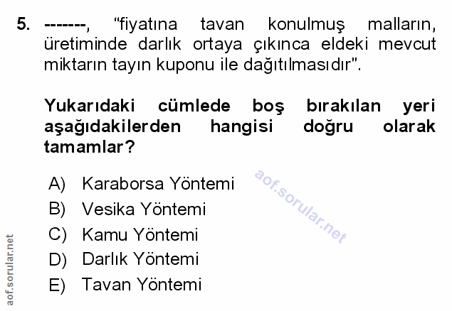 Soru 5
