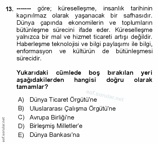Soru 13