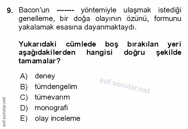Soru 9