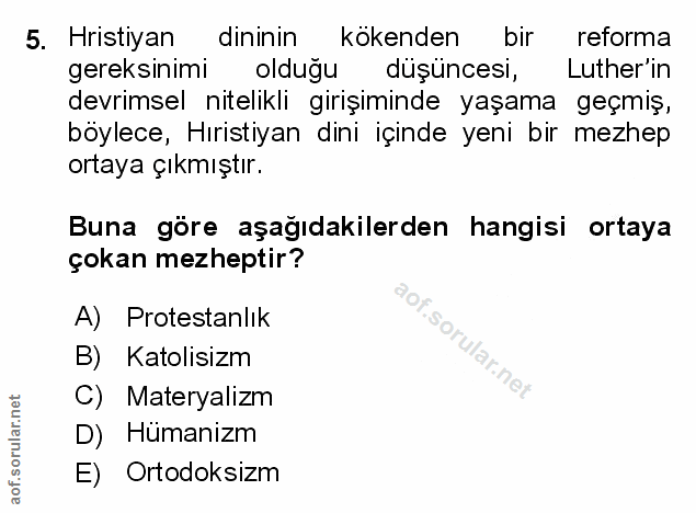 Soru 5