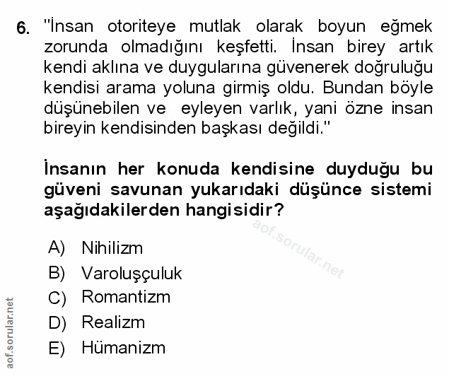 Soru 6
