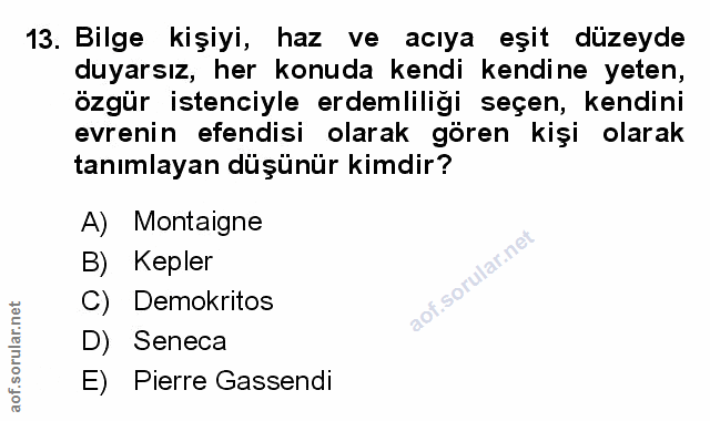 Soru 13