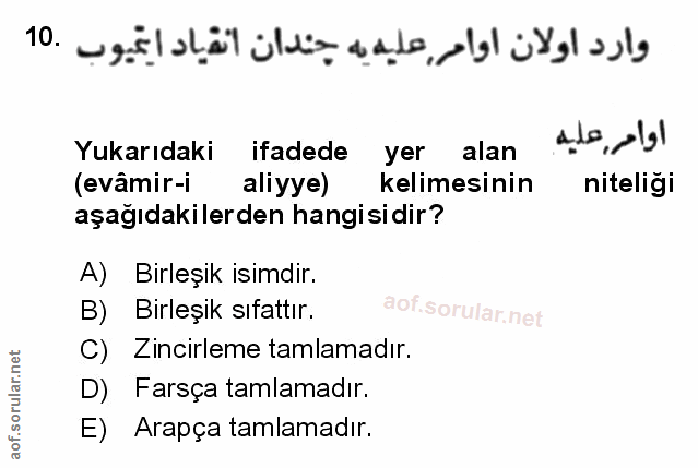 Soru 10