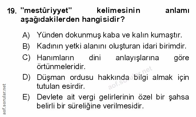Soru 19