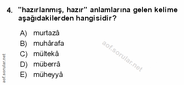 Soru 4