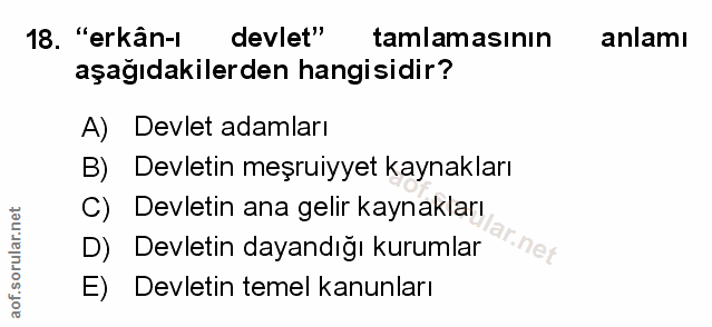 Soru 18