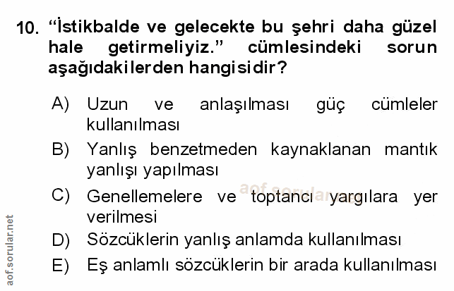 Soru 10