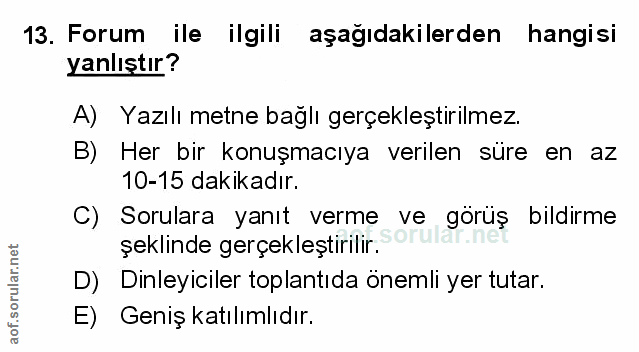 Soru 13
