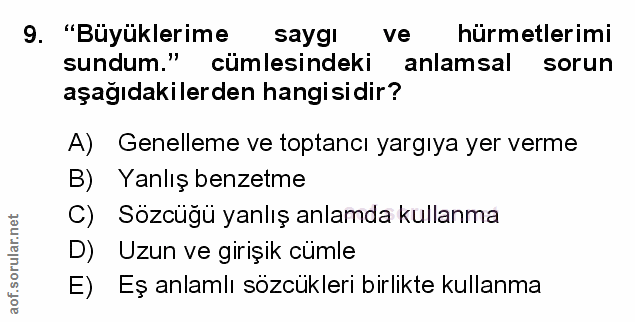 Soru 9