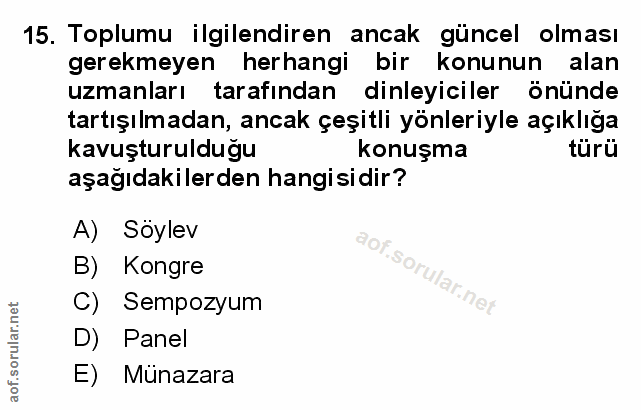 Soru 15