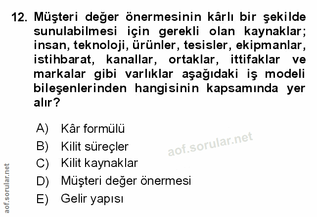 Soru 12