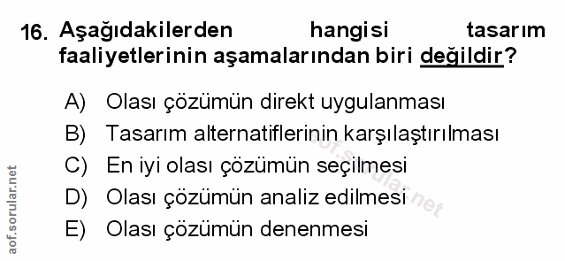 Soru 16
