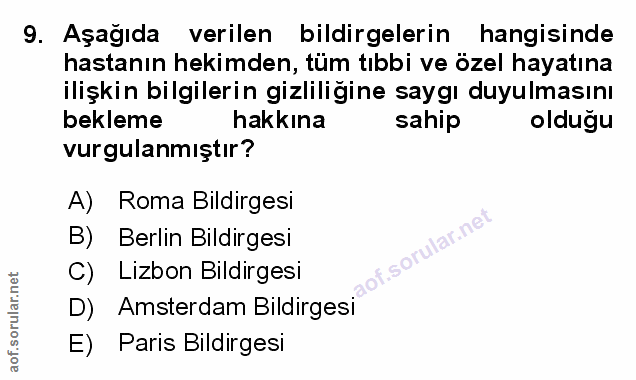 Soru 9