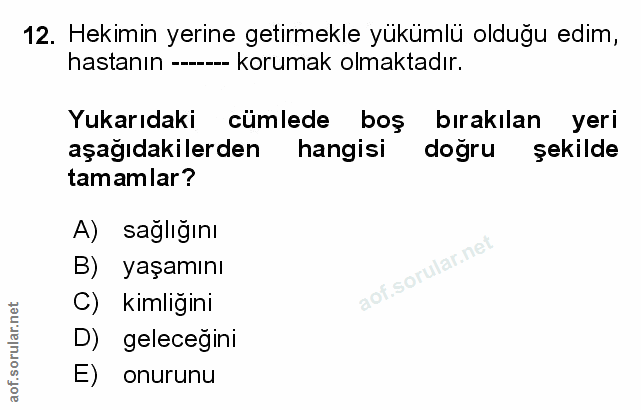 Soru 12