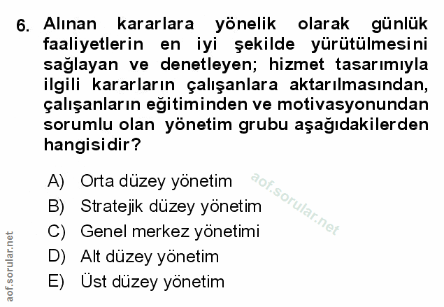Soru 6