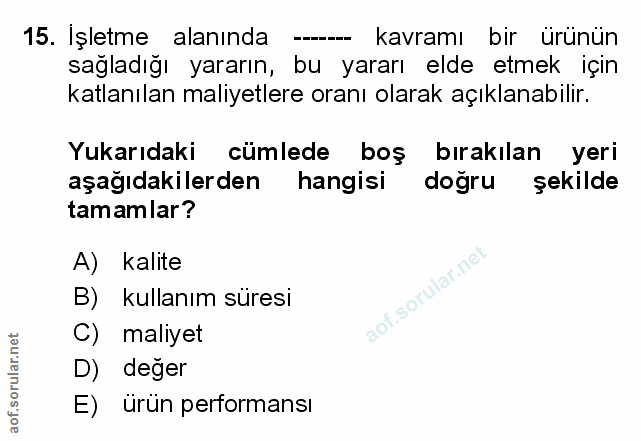 Soru 15