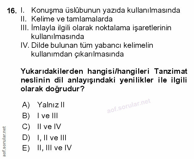 Soru 16