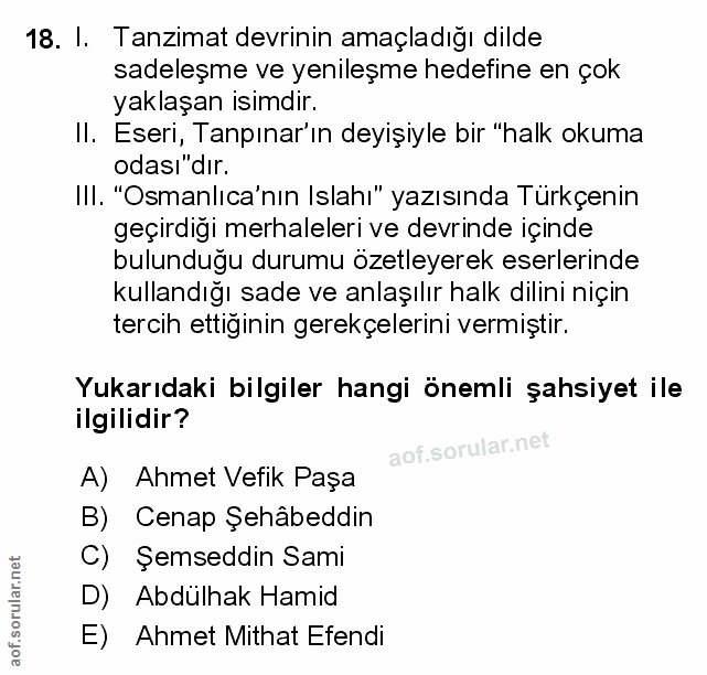 Soru 18