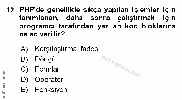 Soru 12
