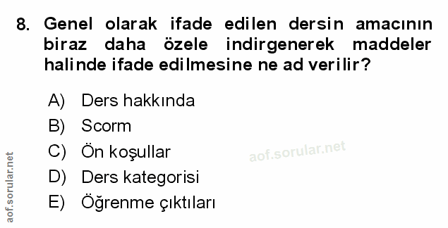 Soru 8